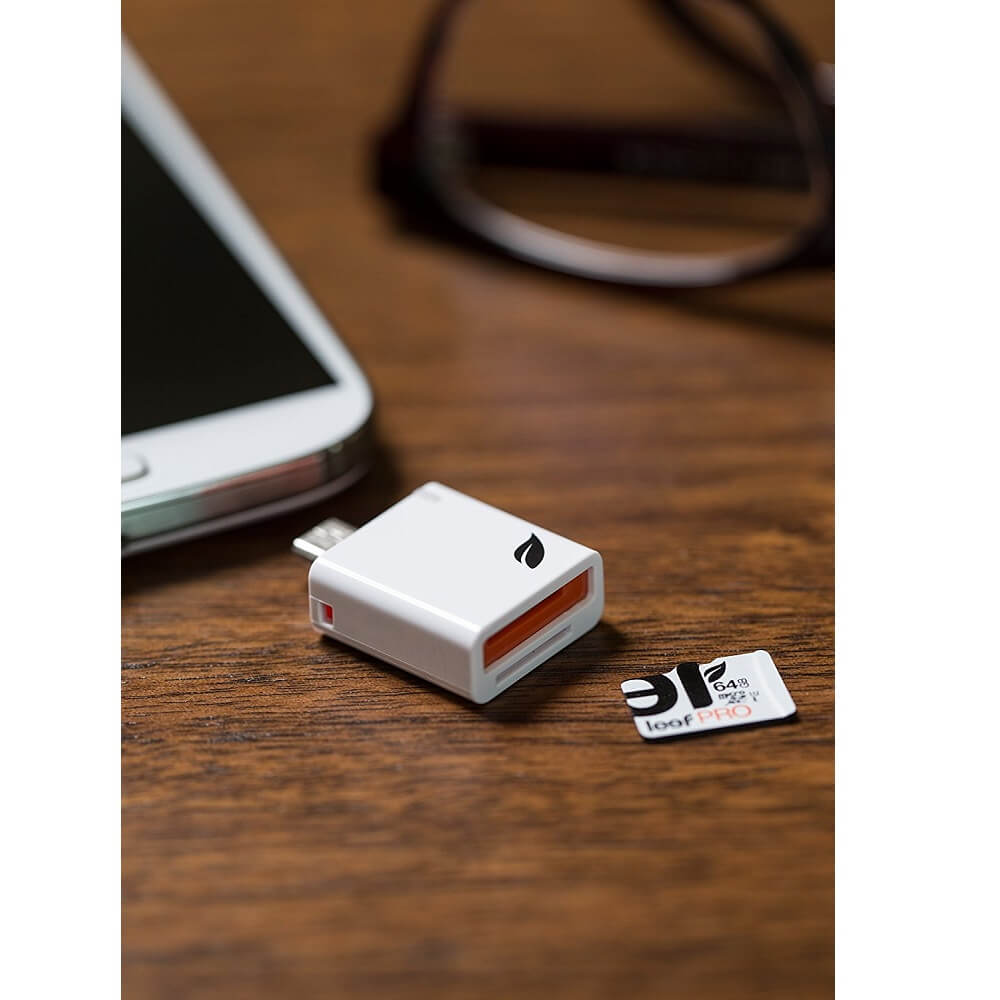 Leef SD Card Reader Android четец за microSD карти за мобилни