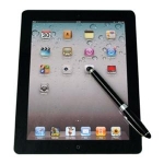 Allsop Touch Screen Stylus & Pen - химикал и тъч писалка за iPhone, iPad, iPod и устройства с капацитивни дисплеи (черен) 1
