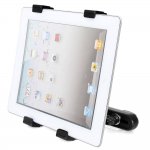 Allsop Headrest Tablet Mount - поставка за седалката на кола за iPad и таблети до 11 инча 11