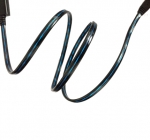 Blue Bridge Luminous Lightning to USB Cable - светещ USB кабел за iPhone, iPad и iPod с Lightning (черен) 1