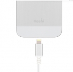 Moshi Lightning to USB Cable 3 m. - USB кабел (3 метра) за iPhone 5, iPhone 5S, iPhone SE, iPhone 5C, iPod Touch 5, iPod Nano 7, iPad 4 и iPad Mini, iPad mini 2, iPad mini 3 (бял) 2
