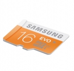 Samsung MicroSDHC 16GB EVO UHS-I Memory Card - microSDHC памет с SD адаптер за Samsung устройства (клас 10) 1