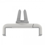 Kenu Airframe Mount - поставка за радиатора на кола за смартфони с дисплеи до 4.8 инча (7.4 см на ширина) (бяла) 2
