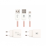 A-Solar Xtorm USB AC adapter CX004 - захранване с 2 USB изхода и Lightning кабел за зареждане на iPhone и iPad 1