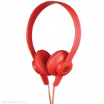 Scosche lobeDOPE Bursh Fire - слушалки с микрофон и управление на звука за iPhone и мобилни устройства (червен) 1