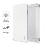 Artwizz SmartJacket case - полиуретанов флип калъф за iPhone 6, iPhone 6S (бял) 3