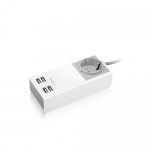 Macally UniStrip2 USB Wall Charger & AC outlet - AC контакт и захранване с 4 USB изхода в едно за мобилни устройства 1