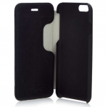 Knomo Leather Folio Case - флип кожен (естествена кожа) калъф за iPhone 6 Plus, iPhone 6S Plus (черен) 1