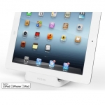 KiDiGi Case Compatible Sync & Charge Dock - док станция (зареждане+синхронизация) за iPad, iPhone и iPod с Lightning (бял) 3