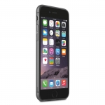 Puro Ultra-Slim silicone case - ултра-тънък (0.30 mm) силиконов кейс за iPhone 6, iPhone 6S (черен-прозрачен) 2