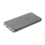 Puro Ultra-Slim silicone case - ултра-тънък (0.30 mm) силиконов кейс за iPhone 6, iPhone 6S (черен-прозрачен) 3
