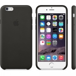 Apple iPhone Case - оригинален кожен кейс (естествена кожа) за iPhone 6, iPhone 6S (черен) 1