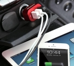 Tunewear Tunemax 3 Port Car Charger 5.1A - зарядно 5.1А за кола с три USB изхода за мобилни устройства 4