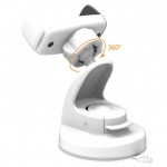 iOttie Easy View 2 Universal Holder - иновативна поставка за кола и гладки повърхности за смартфони до 8.9 см. ширина (бял) 1