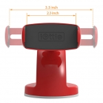 iOttie Easy View 2 Universal Holder - иновативна поставка за кола и гладки повърхности за смартфони до 8.9 см. ширина (червен) 2