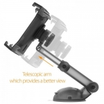 iOttie Easy Smart Tap 2 iPad Table Car & Desk Mount - иновативна поставка за кола за iPad и таблети до 10.2 инча дисплей (от 11.4 до 19 см. на ширина) 3