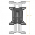 iOttie Easy Smart Tap 2 iPad Table Car & Desk Mount - иновативна поставка за кола за iPad и таблети до 10.2 инча дисплей (от 11.4 до 19 см. на ширина) 1