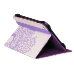 Gaiam Multi-Tilt Folio Case - кожен кейс и поставка за iPad mini, iPad mini 2, iPad mini 3 (лилав) 1