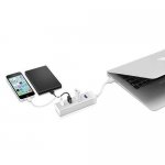Macally USB 3.0 HUB - 4ри портов USB хъб за MacBook и преносими компютри 2