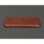 SENA Heritage UltraSlim Pouch - кожен калъф (естествена кожа, ръчна изработка) за iPhone 8 Plus, iPhone 7 Plus, iPhone 6 Plus, iPhone 6S Plus (кафяв) 1