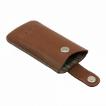 Bugatti SlimCase York 2ML - кожен калъф (естествена кожа) за iPhone 8, iPhone 7, iPhone 6S, Galaxy Alpha, Galaxy S5 mini, HTC One Mini 2 (кафяв) 2