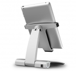Mophie Powerstand Lightning - алуминиева док станция (зареждане+синхронизация) за iPad, iPhone и iPod с Lightning (сребрист) 1