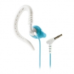 JBL Yurbuds Focus 100 - спортни слушалки за iPhone, iPod, iPad и мобилни устройства (бял-син) 1