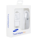 Samsung Fast Charger EP-TA20EW - захранване с USB изход и MicroUSB кабел за смартфони и таблети (ритейл опаковка) 1