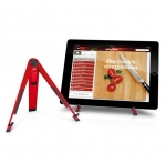 TwelveSouth Compass Stand - алуминиева поставка за iPad и таблети (червен) 1