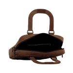 Urbano Pro Slim V Leather Laptop Bag - кожена чанта (естествена кожа) за MacBook Pro 15 и лаптопи до 15 ин. (светлокафява) 2