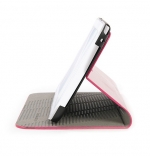 Tucano Macro Hard Case - кожен кейс и поставка за Samsung Galaxy Note 8.0 N5100 (розов) 2