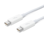 Apple Thunderbolt cable - тъндърболт кабел за Mac и компютри 2м. (бял) 1