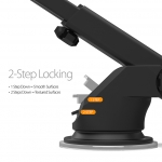 iOttie Easy One Touch 2 Universal Holder - иновативна поставка за кола и гладки повърхности за смартфони до 8.1 см. ширина 3