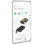 4smarts 2in1 SIM Card Holder + Nano/Micro Sim Adapter Set - комплект Nano/Micro Sim адаптерии органайзер за тях (черен) 1