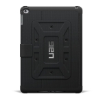Urban Armor Gear Folio Case - удароустойчив хибриден кейс от най-висок клас за iPad Air 2, iPad Pro 9.7 (черен) 1