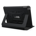 Urban Armor Gear Folio Case - удароустойчив хибриден кейс от най-висок клас за iPad Air 2, iPad Pro 9.7 (черен) 4