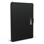 Urban Armor Gear Folio Case - удароустойчив хибриден кейс от най-висок клас за iPad Air 2, iPad Pro 9.7 (черен) 3