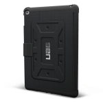 Urban Armor Gear Folio Case - удароустойчив хибриден кейс от най-висок клас за iPad Air 2, iPad Pro 9.7 (черен) 2