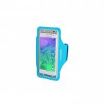 Tucano Ultraslim Armband - неопренов спортен калъф за ръка за смартфони до 5 инча (син) 1