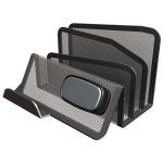 Allsop Desk Tech Letter Sorter Business Card Stand - органайзер и поставка за бюро за мобилни телефони 1
