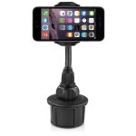 Macally mCup Holder Mount XL - универсална поставка за кола за iPhone и мобилни телефони с ширина от 44мм. до 105мм. 1