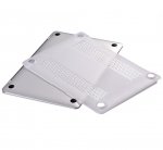 Comma Frosted Protective Full Shell Case - матиран предпазен кейс за MacBook 12 (прозрачен-мат) 2