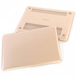 Tucano Nido Hard Shell Case - матиран предпазен кейс за MacBook 12 (златист) 2