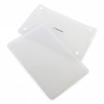 Tucano Nido Hard Shell Case - матиран предпазен кейс за MacBook 12 (прозрачен-мат) 2