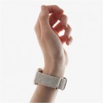 Casemate Brilliance Leather Strap - луксозна кожена (естествена кожа) каишка за Apple Watch 38мм, 40мм (сребрист) 3