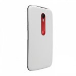 Motorola Shell Cover Case - оригинален резервен капак за Motorola Moto G3 (бял) 1