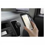 Spigen Air Vent Magnetic Universal Car Mount - уникална магнитна поставка за радиатора на кола за iPhone и смартфони (черен) 7