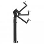 Spigen Ultra Compact Foldable Selfiestick - разтегателен безжичен селфи стик за мобилни телефони (черен) 3