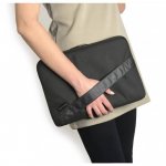Tucano Bisi Sleeve - практична полиестерна чанта за MacBook Air 13, MacBook Pro 13, Ultrabooks и нетбуци (черен) 2