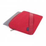 Tucano Bisi Sleeve - практична полиестерна чанта за MacBook Air 13, MacBook Pro 13, Ultrabooks и нетбуци (червен) 1